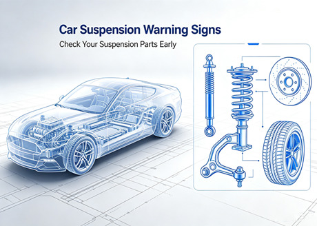 10 señales de que las piezas de la suspensión de su automóvil necesitan reemplazo