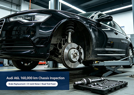Reparación de ruido anormal para Audi A6L